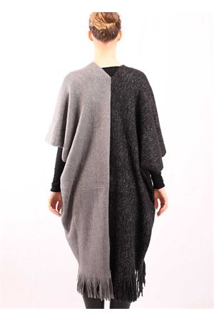 mantella nera in lurex Aram Capri | LUXNGRIGIOLUREX
